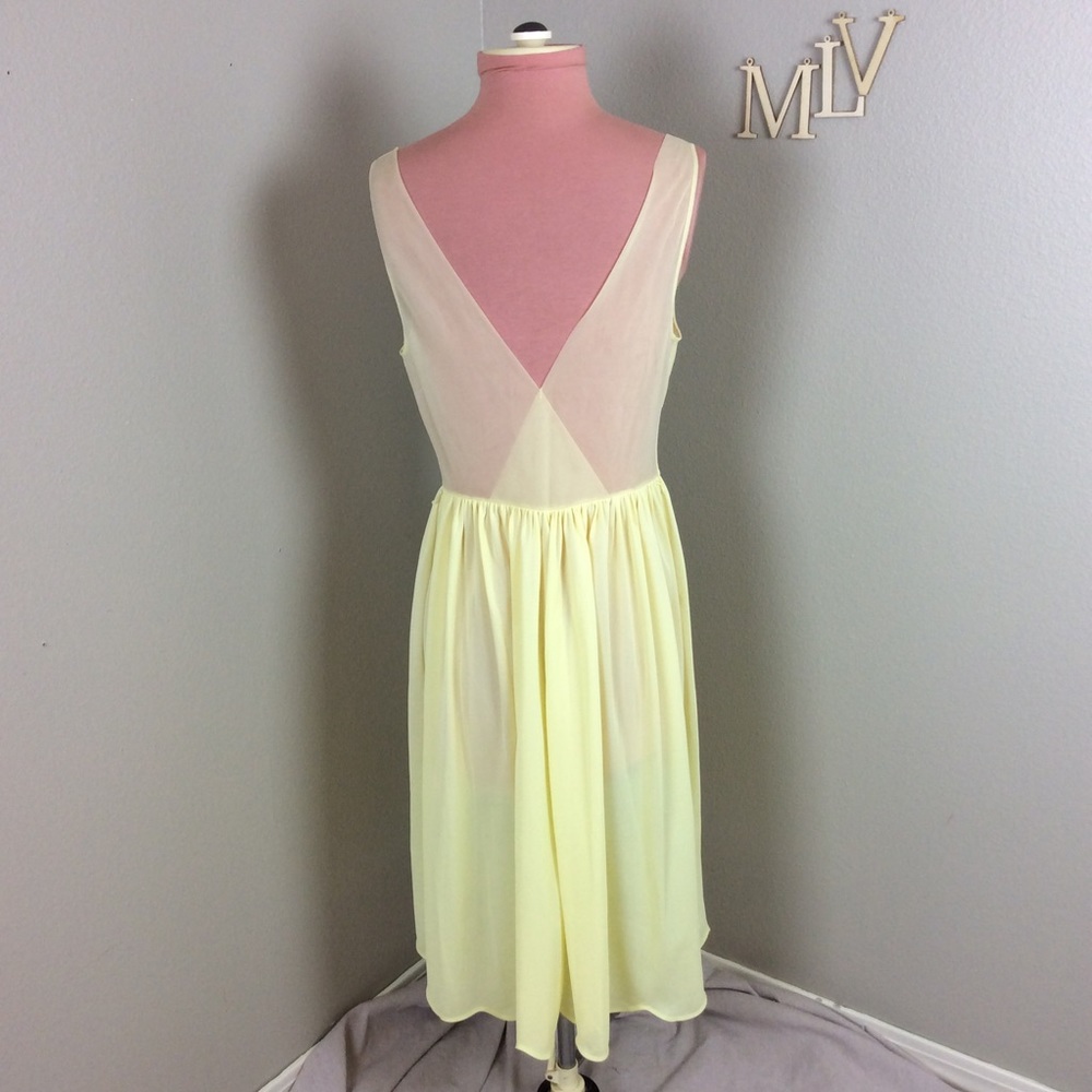 OLD TAG VANITY FAIR SEMI SHEER VINTAGE DRESS/SLIP - Picture 4 of 7